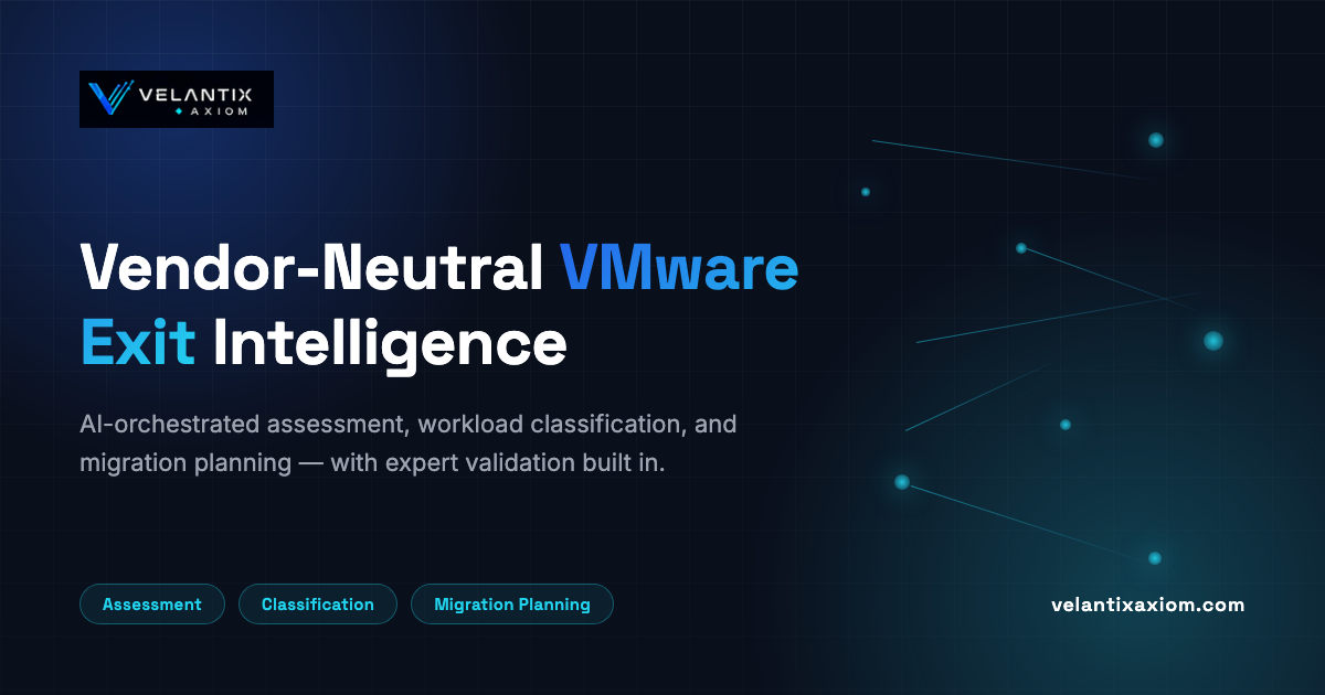 Velantix Axiom Partners | VMware Exit Strategy Partnership Program